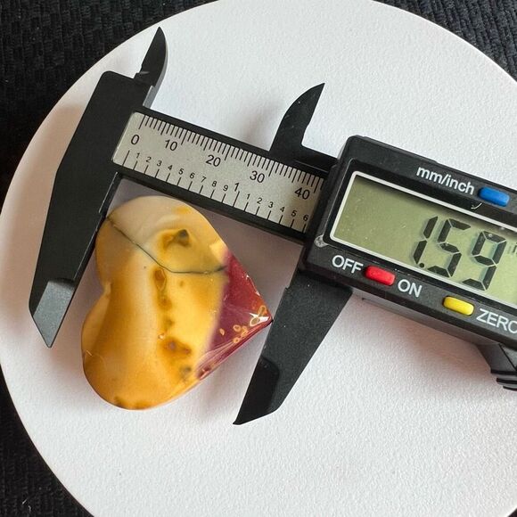 Mookaite Jasper Crystal Heart (#9) - Picture 8 of 9